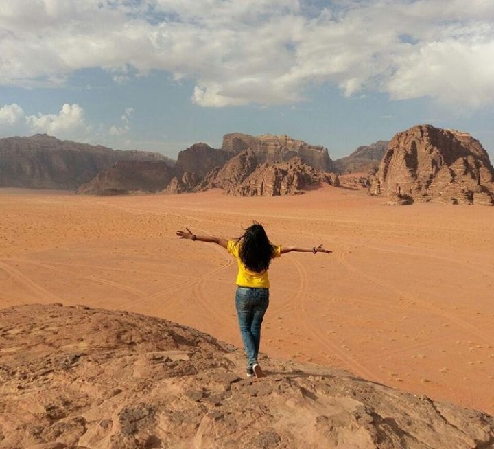 wadi rum sunset