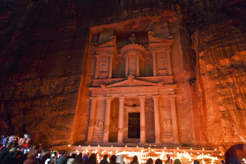 petra by night