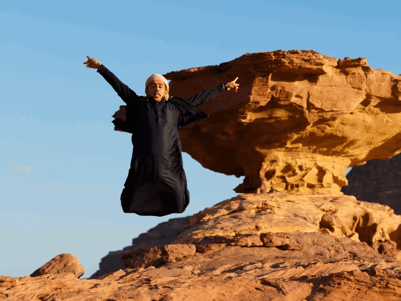 Outdoor activities wadi rum