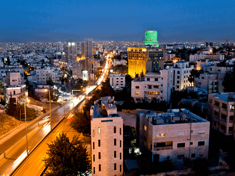 Panoramic Views of Amman