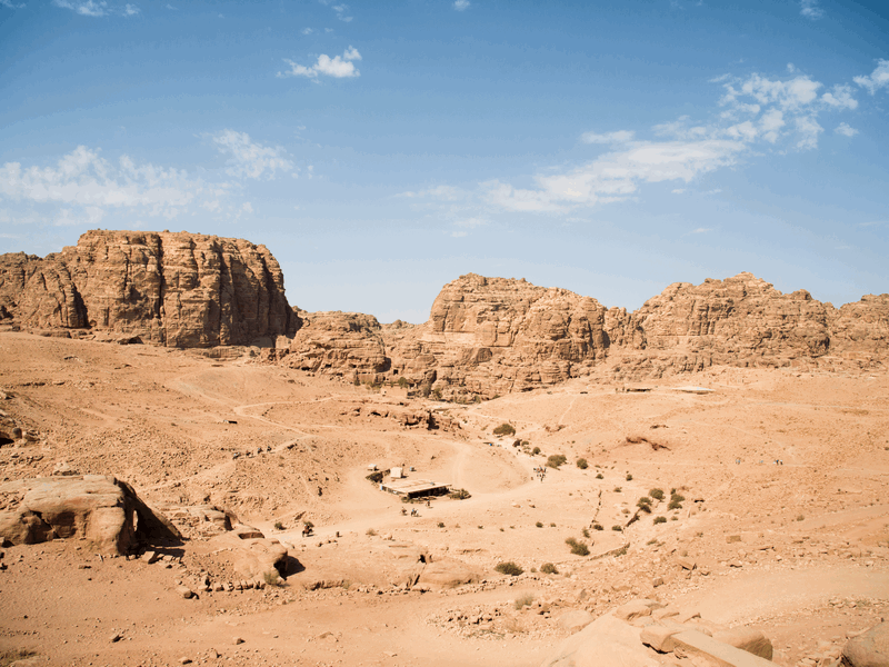 Rock Climbing in Petra