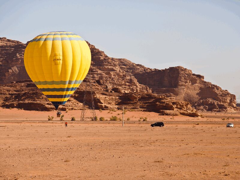 Wadi Rum balloon